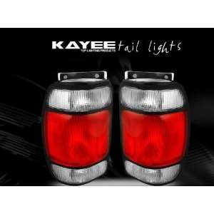  Ford Explorer Tail Lights Red Crystal Taillights 1995 1996 