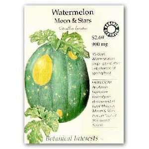  Watermelon Moon & Stars Organic Seed Patio, Lawn & Garden