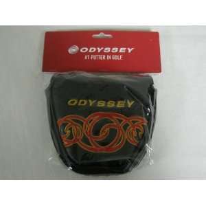  Odyssey Taboo 2ball Putter Headcover Black Magnetic NEW 