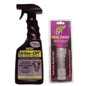  Urine Off Odor & Stain Remover FOR DOGS (500 ml) + UV 