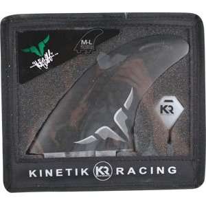  Kinetik Racing Occy OC 10 FCS Black Fin