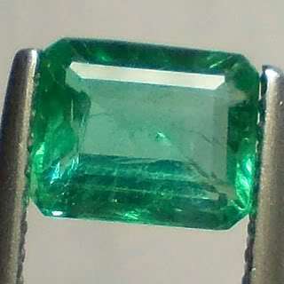 23CT NATURAL EARTH MINED EMERALD FINE OCTAGON CUT GOOD LUSTER NICE 