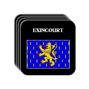  Franche Comte   EXINCOURT Set of 4 Mini Mousepad 