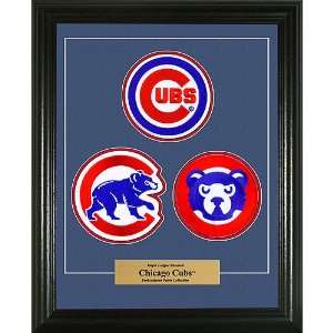  Highland Mint Chicago Cubs Framed Patch Collection: Sports 
