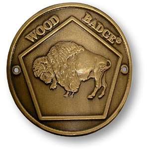  Wood Badge Buffalo Patrol Hiking Stick Medallion 