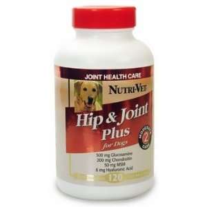  Nutri Vet Hip & Joint Plus for Dogs (120 Chews): Pet 