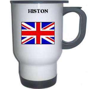  UK/England   HISTON White Stainless Steel Mug 