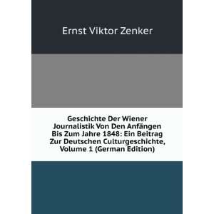   , Volume 1 (German Edition) Ernst Viktor Zenker Books