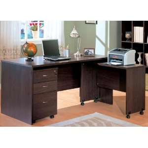 Home Office Writing Desk with Return:  Home & Kitchen
