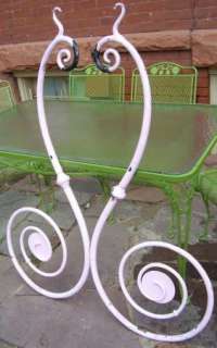   HAND WROUGHT IRON PINK FLAMINGO ROOF CEILING SUPPORTS STEAMPUNK  