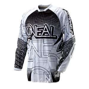  2012 ONeal HARDWEAR JERSEY   VENTED MIXXER   WHITE/BLUE 