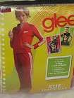    Adult Woman Sizes Sue Sylvester Glee Track Suit Costume Includes Wig