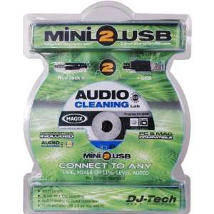  Mini Jack To USB Recording System: Electronics