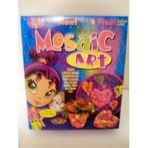   Make a mosaic box, picture holder, plate and flower pot!    Lisa Frank