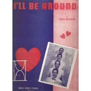    Sheet Music Ill Be Around The Mills Brothers 3 