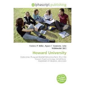  Howard University (9786133826083) Books