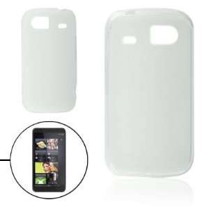   Clear White Soft Plastic Cover Case for HTC HD3: Electronics