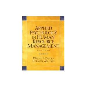   : Applied Psychology in Human Resource Management 6th edition: Books