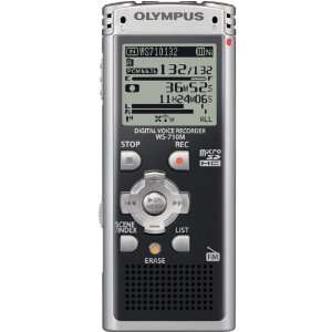  WS 710M 8GB Digital Voice Recorder with FM Tuner and microSD 