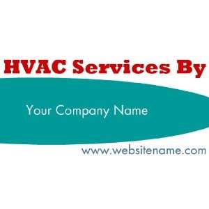  3x6 Vinyl Banner   HVAC Services By 