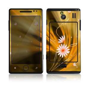  Samsung Omnia 7 (i8700) Decal Skin   Flame Flowers 