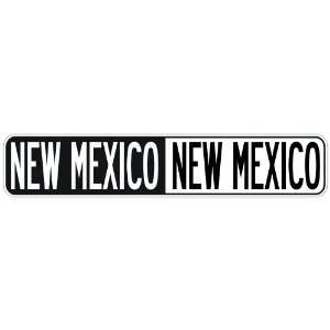   NEGATIVE NEW MEXICO  STREET SIGN