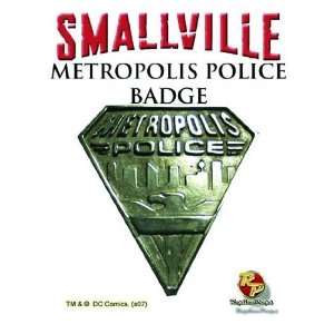  Smallville: Metropolis Police Badge Prop Replica: Toys 