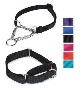 MARTINGALE DOG COLLAR 2 Styles All Sizes Colors Guardian Gear Nylon 