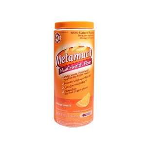  Metamucil Orange Sugar Smooth Texture Powder, 48 Count 