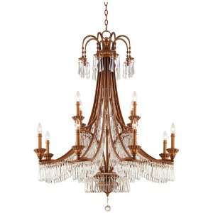  Clear Icicle Drops 40 1/2 Wide Chandelier