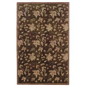    Hand Tufted Wool Chocolate Metairie Rug (4 X 6): Home & Kitchen