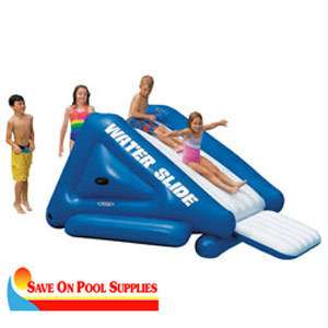Intex Splash Inflatable Water Slide For Inground Swimming Pools Ponds 