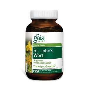    Gaia Herbs St. Johns Wort 60 Capsules: Health & Personal Care