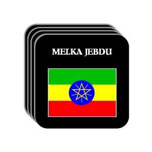  Ethiopia   MELKA JEBDU Set of 4 Mini Mousepad Coasters 
