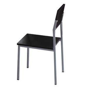  EHO Studios 832 C8083 Dining Chair, Black (2 pack)