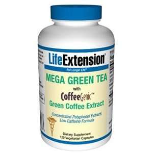 Mega Green Tea with CoffeeGenic™ Green Coffee Extract, Low Caffeine 