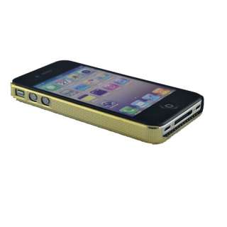 GOLD BLING HARD CASE COVER SKIN FOR APPLE IPHONE 4 4G  