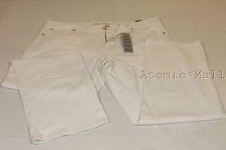 Women Makaveli White Jeans Heart Shaped Pockets 22x32  