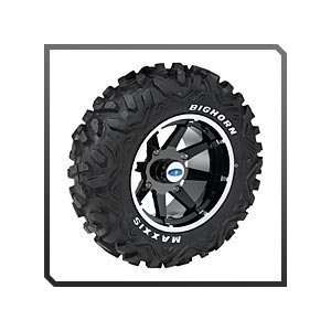   Black Crusher Rims With 26 Maxxis Bighorn Tire Kit: Sports & Outdoors