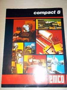 Maier&Co Catalog~EMCO Compact 8 Centre Lathe~Machine  
