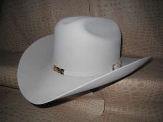 Larry Mahans Platinum 20x Beaver Fur Felt Cowboy Hat  