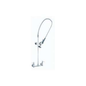  Easy Install Wall Mount Pre Rinse Faucet with Wall Bracket 