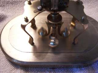 Welby Clock under Glass   made in West Germany  
