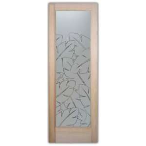 Glass Interior Doors French Door with Custom Frosted Glass 2/0 x 6/8 1 