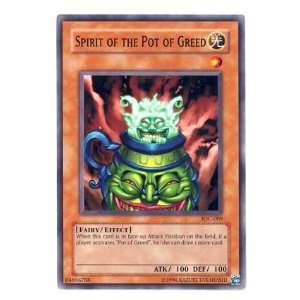  Yugioh IOC 009 Spirit of the Pot of Greed Common Toys 