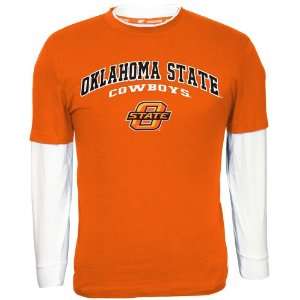Oklahoma State Cowboys Orange Youth Double Layer T shirt  