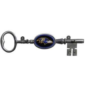    Baltimore Ravens Key Holder w/logo insert: Sports & Outdoors