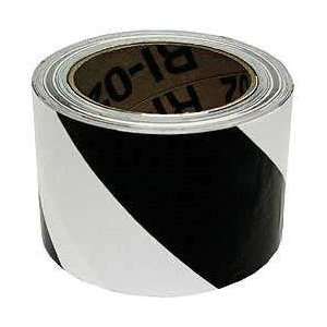 Marking Tape,striped,black/wht,3inx108ft   ACCUFORM