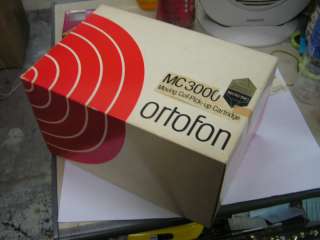 Ortofon MC3000 MC Cartridge Low Output Made in Denmark  