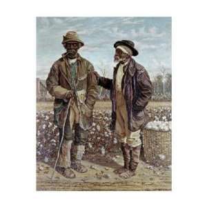  Frederick Walker   Two Elderly Cotton Pickers Giclee